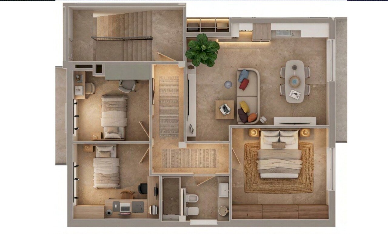 02 PIANTA_page-0001.jpg - Quadrilocale Via Madonnina 5, Borgosatollo - foto 3