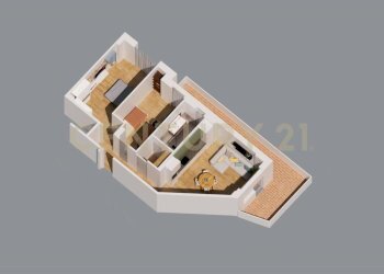 appartamento-vendita-roma-via-carlo-dossi-10.jpeg - Trilocale Via Carlo Dossi 80, Roma - foto 2