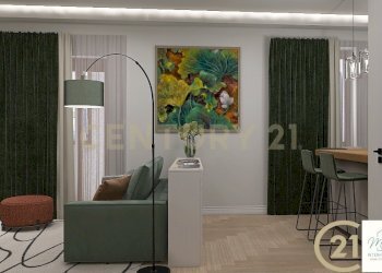 2 RENDER SOGGIORNO E CUCINA (1).jpg - Appartamento Via Ricasoli 15, Arcidosso - foto 2