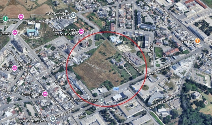 ubicazione.jpg - Terreno edificabile Via Monteroni 37 c, Lecce - foto 3