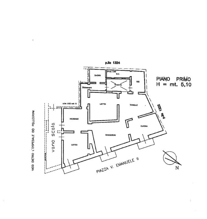 Immagine 2026-03-31 152038.png - Casa indipendente Piazza Vittorio Emanuele II 11A, Lecce - planimetria 1