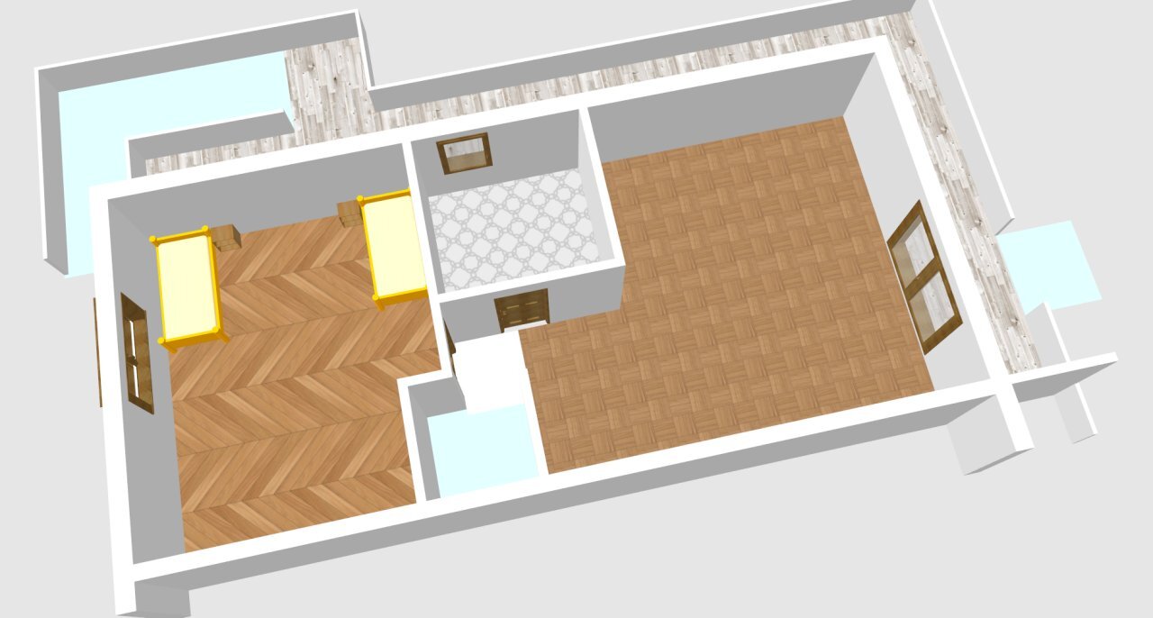 3d_wm.PNG - Terratetto - Terracielo Via Morucciola 22, Arcola - foto 2