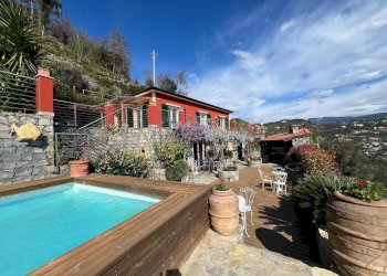 Piscina - Villa Località Bacezza Case Sparse, Chiavari - foto 14