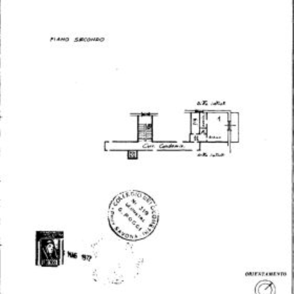 Monolocale Corso Raffaello, Borghetto Santo Spirito - planimetria 1