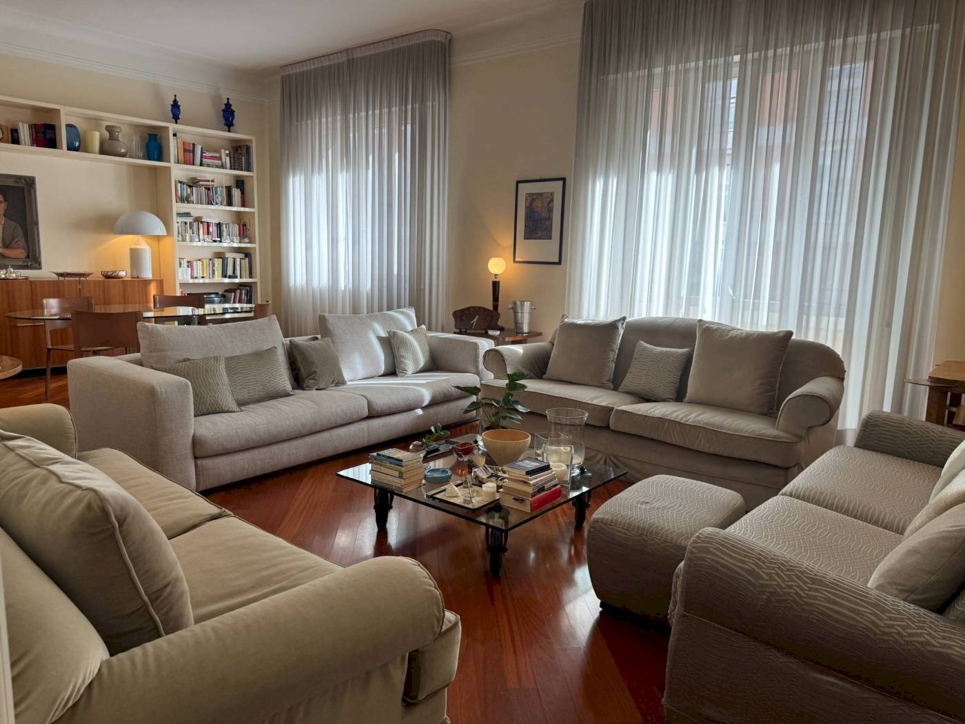 Salone - Four-room apartment Via Guglielmo Marconi, Bologna (neighborhood Marconi) - photo 3