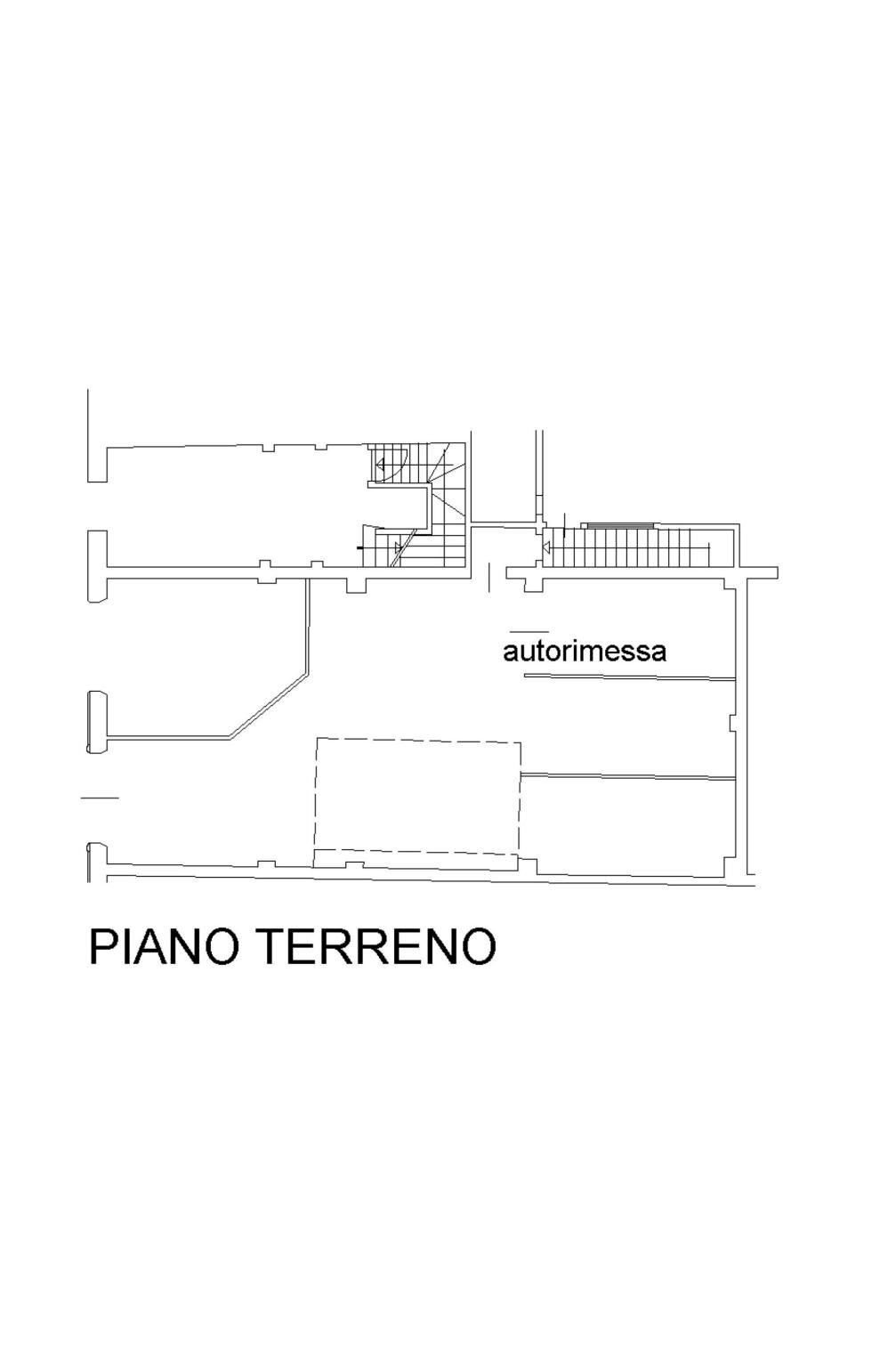 PLANIMETRIA - Box Vicolo Borchetta, Bologna (zona San Vitale) - planimetria 1