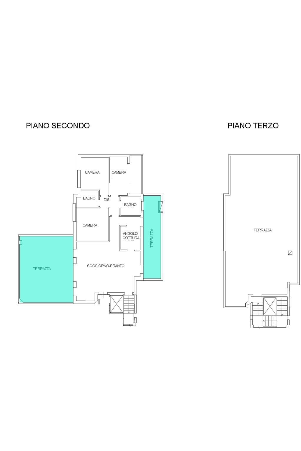 PLN INT - Attic Via Venezia 7, San Lazzaro di Savena - floor plans 1