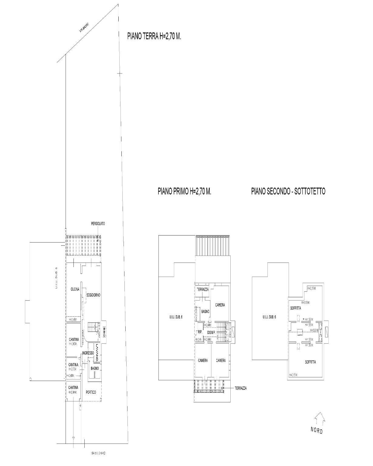 PLAN OK - Semi-detached Villa Via Mohandas Gandhi, Granarolo dell'Emilia - floor plans 1