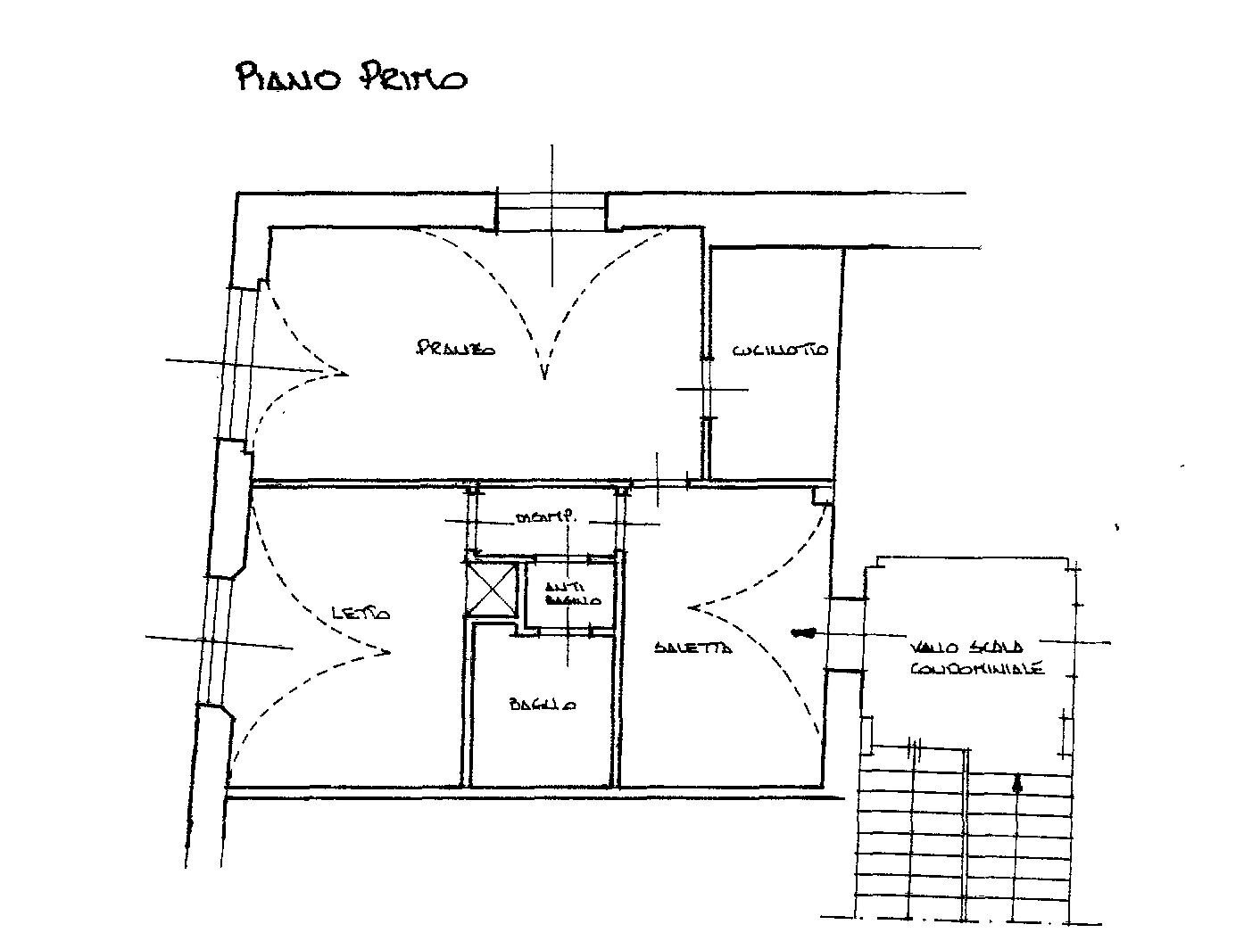 PLAN OK - Trilocale Via San Simone, Bologna (zona Centro Storico) - planimetria 1