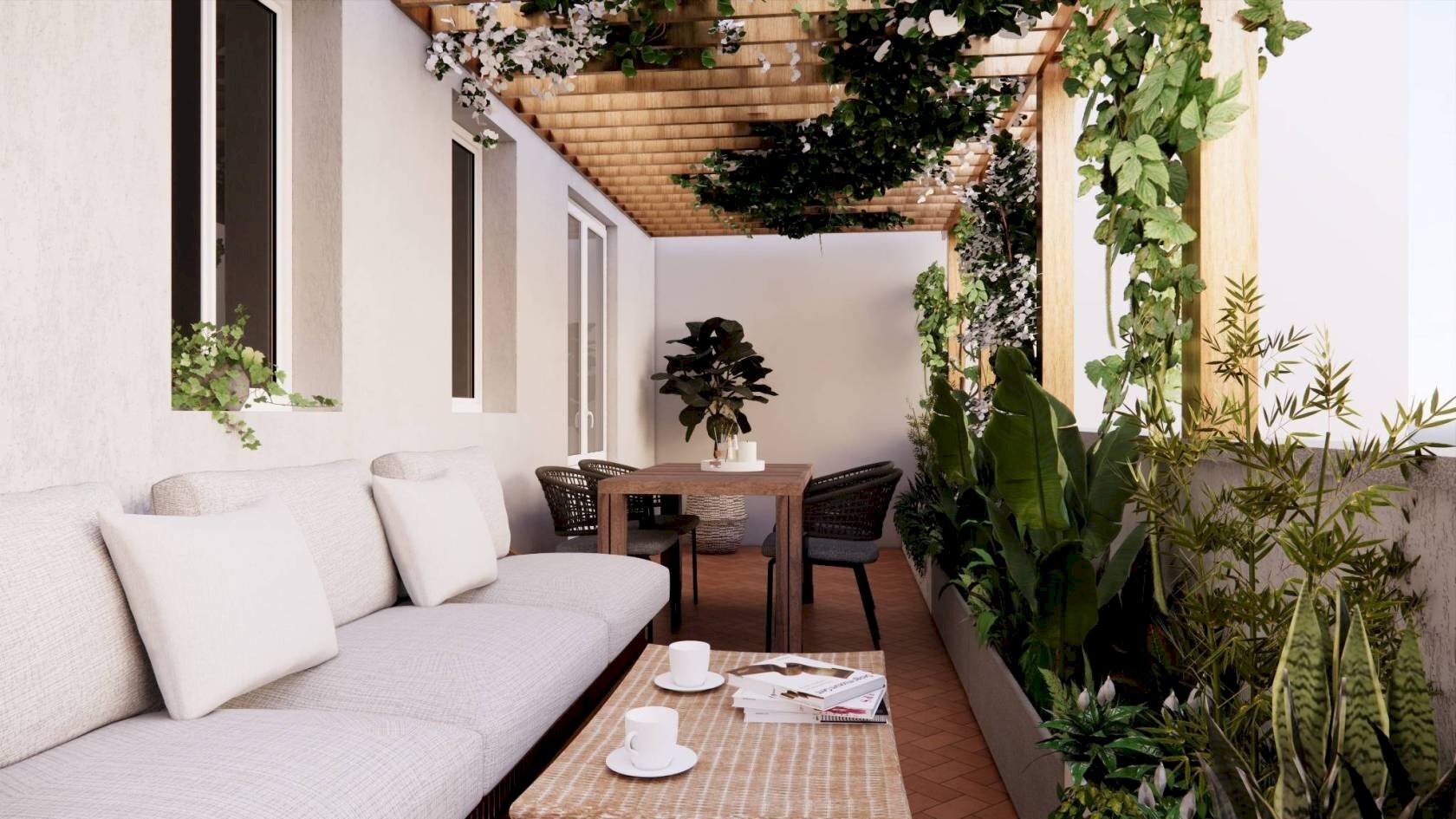 Veranda - Appartamento Via San Petronio Vecchio, Bologna (zona Santo Stefano) - foto 1