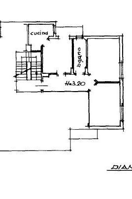 PLANIMETRIA - Trilocale Via Valverde, Bologna (zona Colli) - planimetria 1