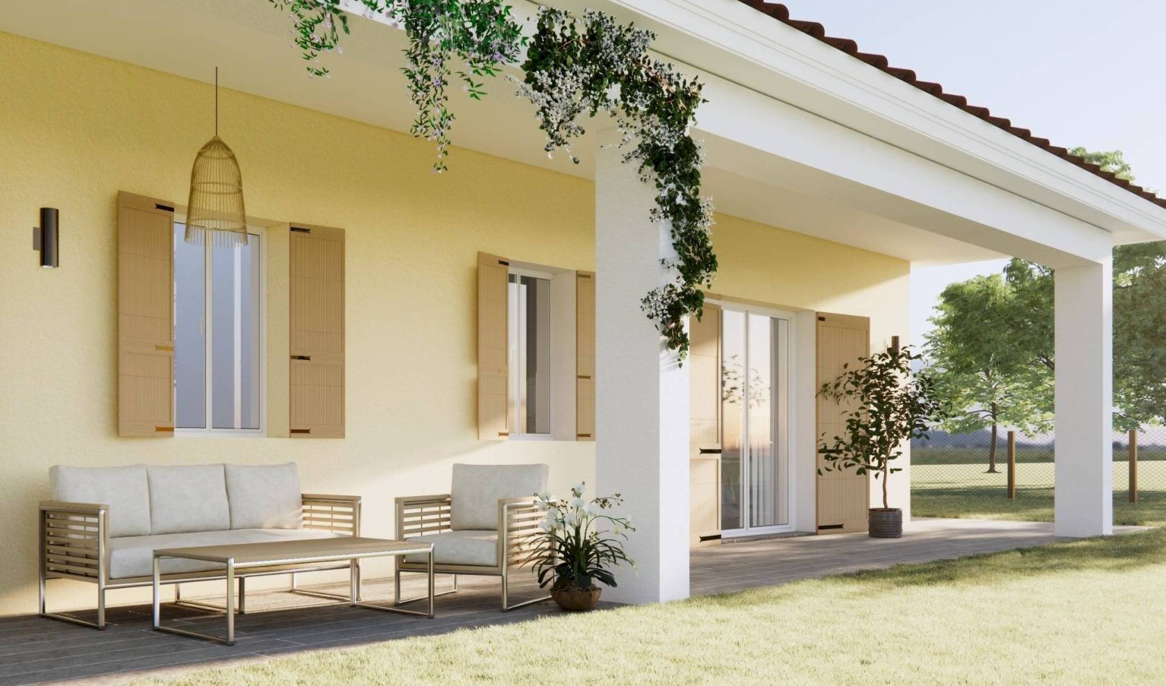 Veranda - Villa Bifamiliare Via Emilia Ponente 1683, Castel San Pietro Terme - foto 1