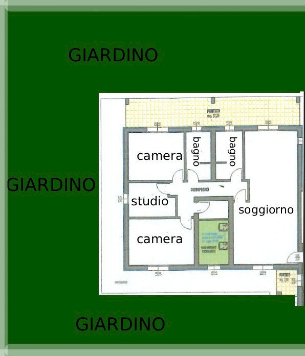 PLN INT - Villa Bifamiliare Via Emilia Ponente 1683, Castel San Pietro Terme - planimetria 1