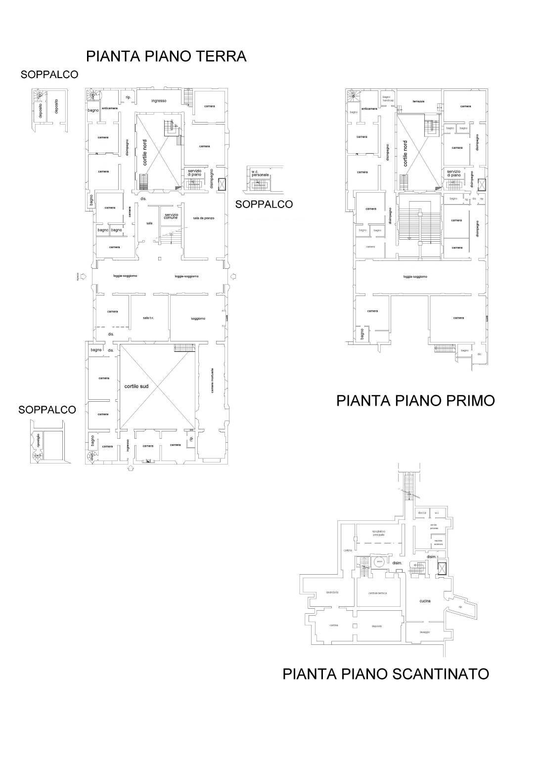 PIANTA OK - Single Family Villa Via Carlo Jussi, San Lazzaro di Savena - floor plans 1