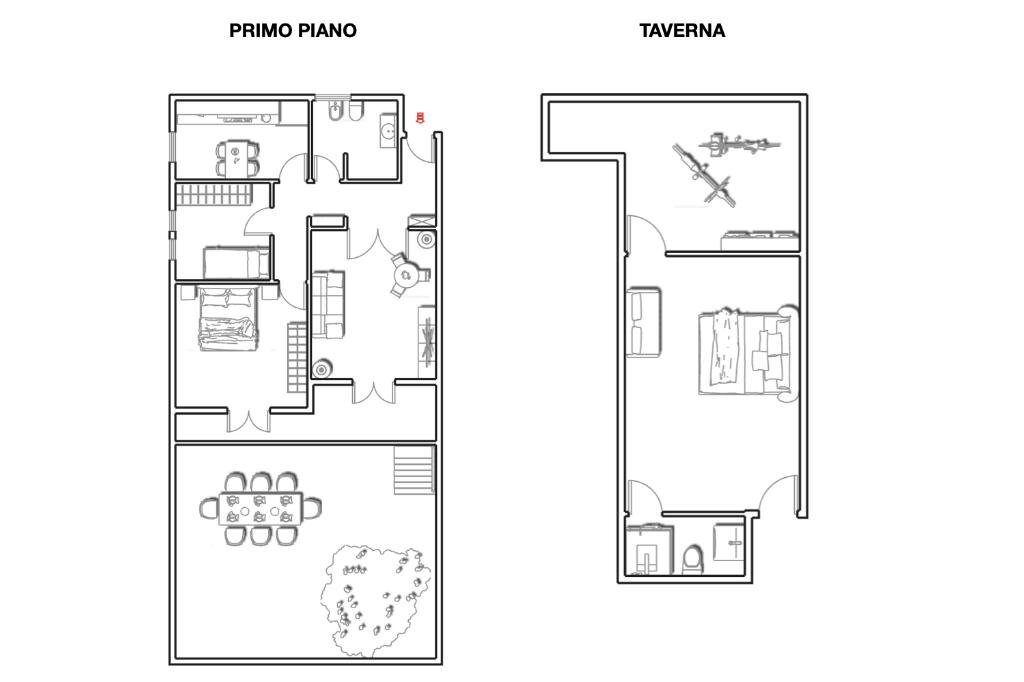 Porzione di casa Via Giovanni Lanfranco, Albisola Superiore - planimetria 1