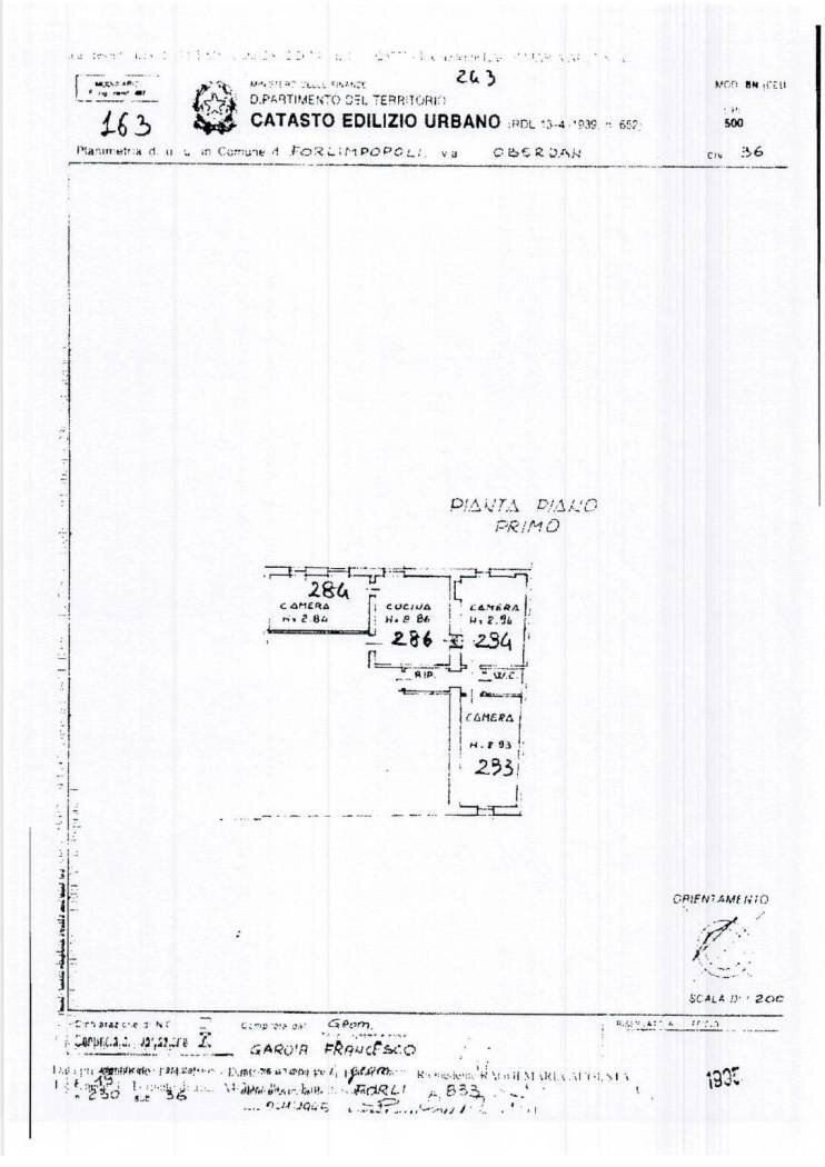 Scan_0008 - Terratetto - Terracielo Via Aurelio Saffi, Forlimpopoli - planimetria 1