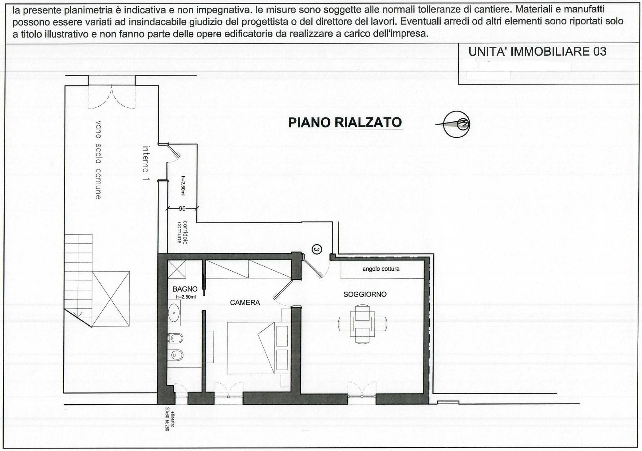 Scan_0004 - Appartamento Via Giuseppe Mazzini 24, Bologna (zona Massarenti) - planimetria 1