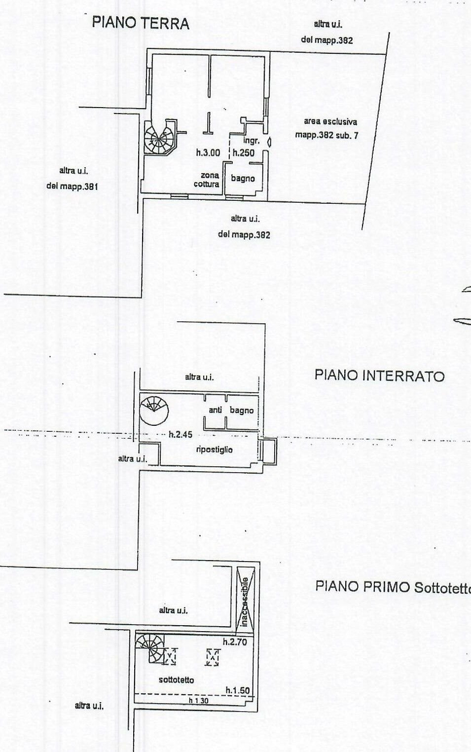 Scan_0001 (2) - Appartamento Via Benvenuto Cellini 2, Bologna (zona Massarenti) - planimetria 1