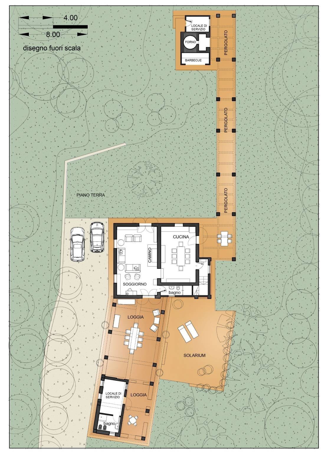 casale maremma 2 - Casale Località Sterpeti, Magliano in Toscana - planimetria 1