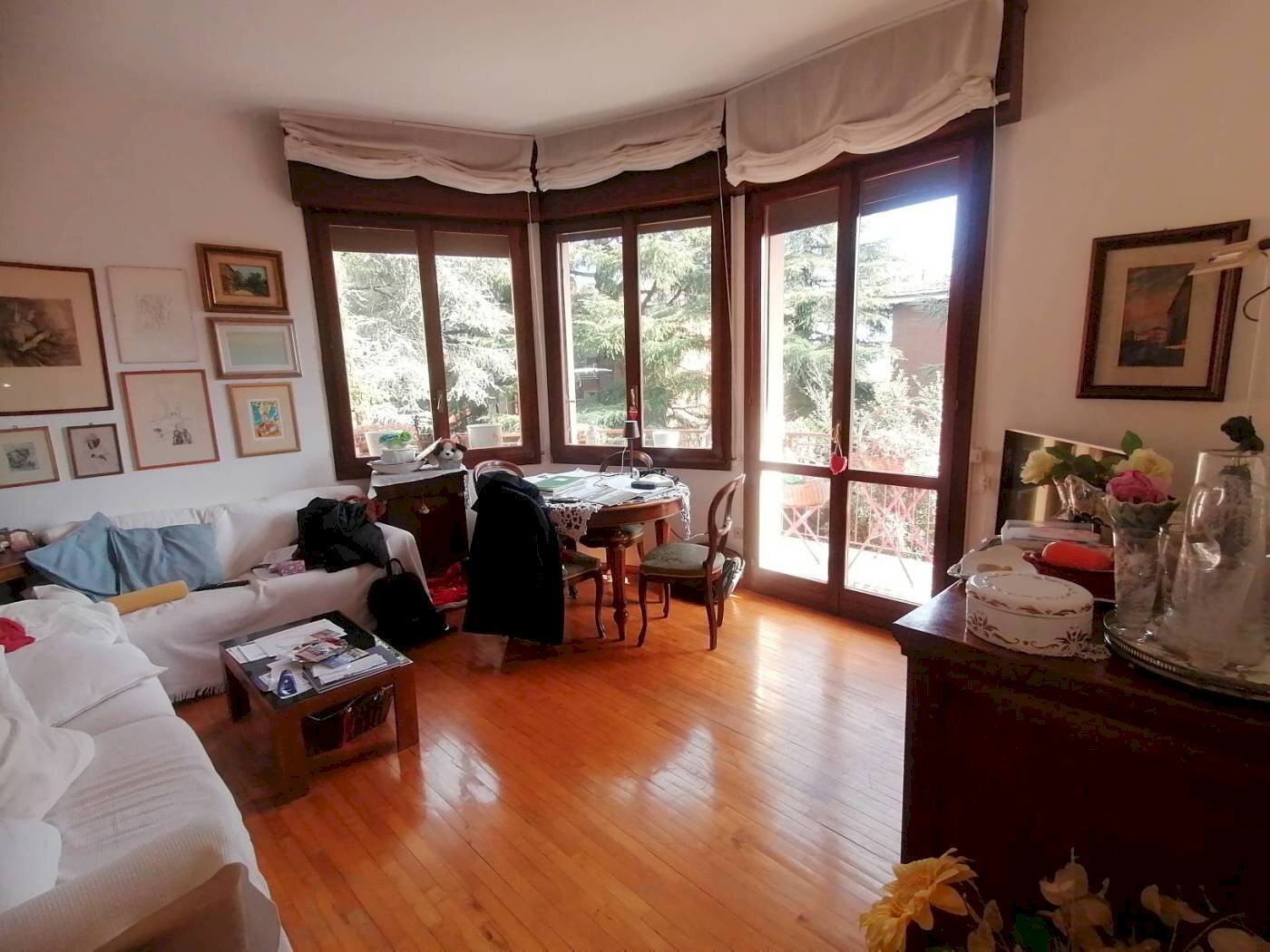 Soggiorno - Trilocale Via Domenico Cimarosa 11, Bologna (zona San Ruffillo) - foto 3