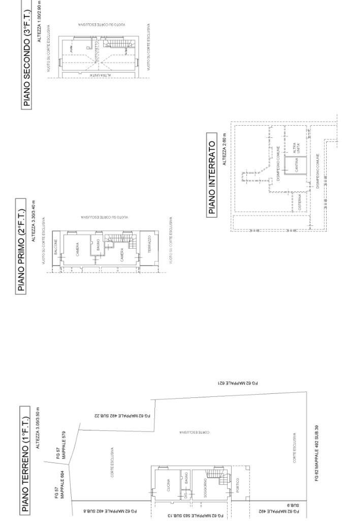 Villa a Schiera Via sertorio, Giaveno - planimetria 1