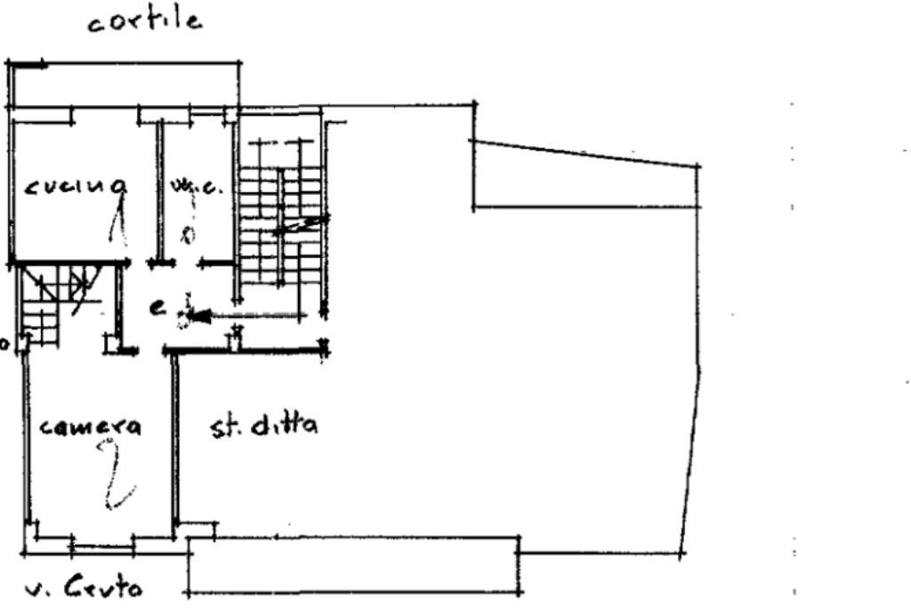 Quadrilocale Via Cruto, Piossasco - planimetria 1