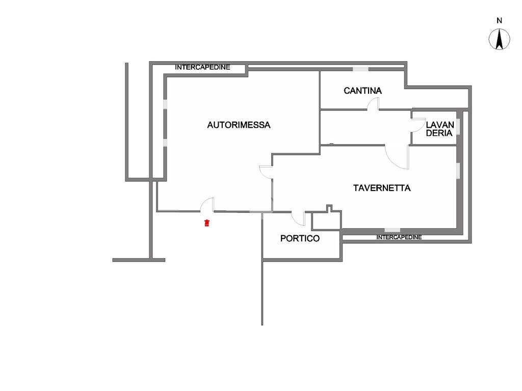 Villa Via camot, Marentino - planimetria 1
