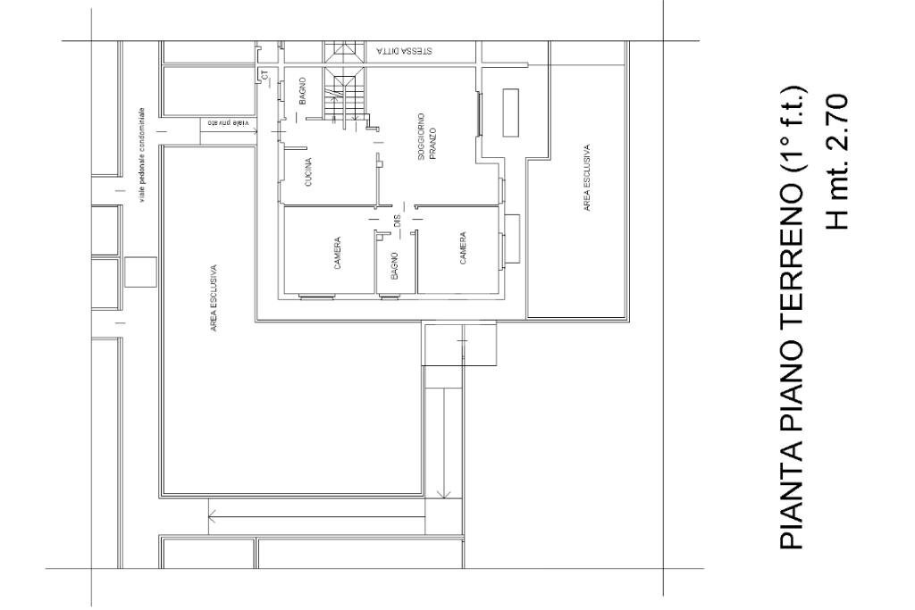 Porzione di casa Strada Della Gerbola, San Maurizio Canavese - planimetria 1