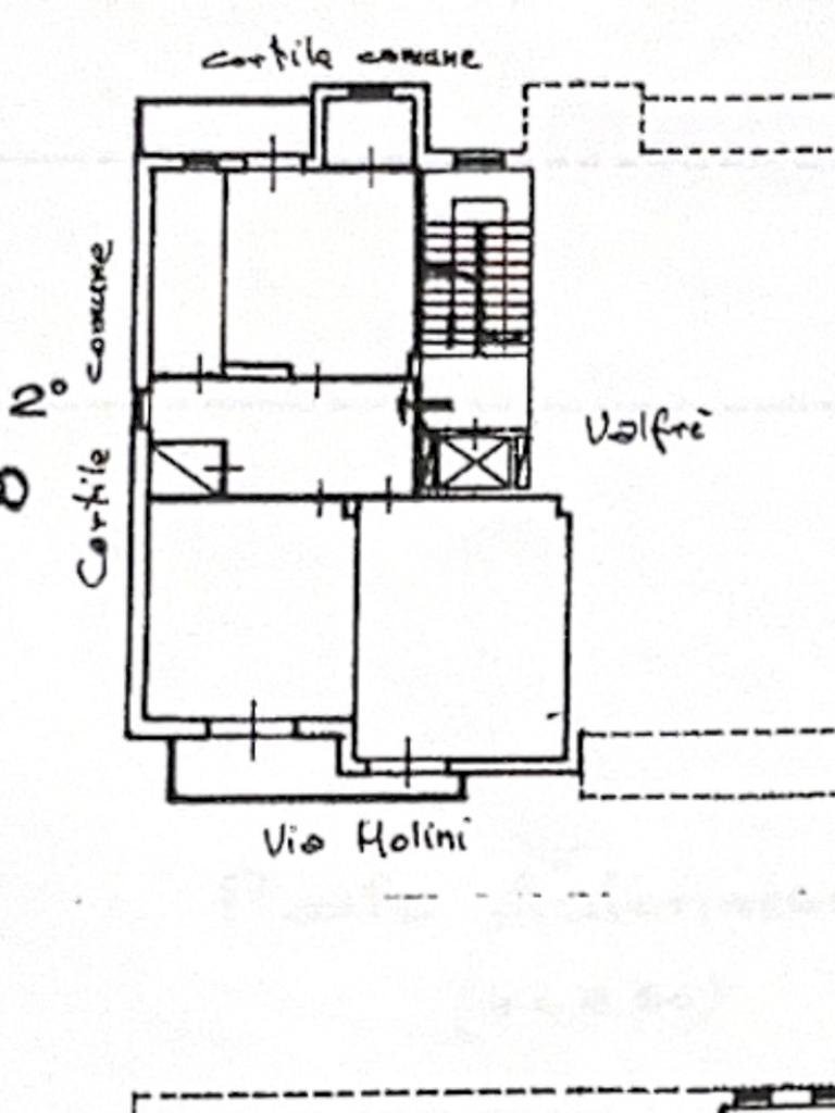 Trilocale Via Dei Mulini, Orbassano - planimetria 1