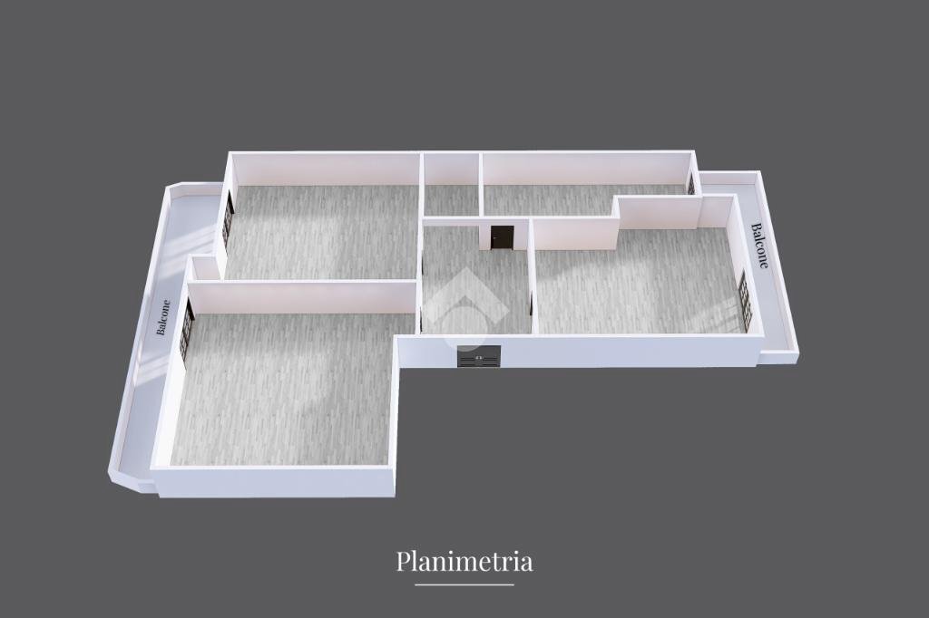 Trilocale Via Filippo Turati, Ventimiglia - planimetria 1
