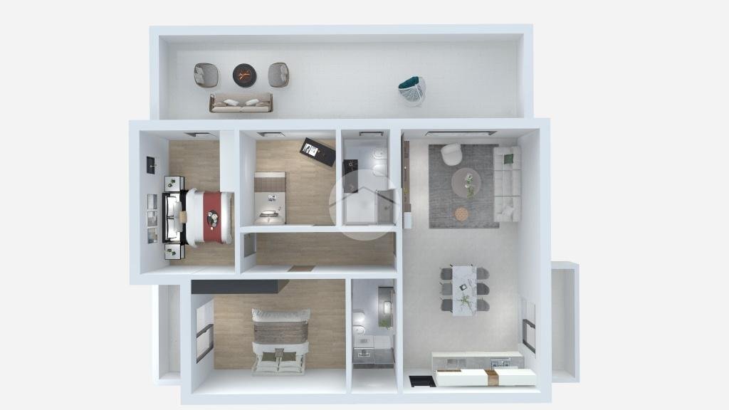 Quadrilocale Via Caduti per la Libertà, Cervia - planimetria 1