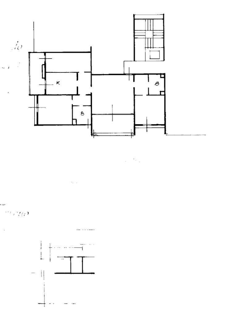 Four-room apartment via Giuseppe Verdi, hamlet Milano 3, Basiglio - floor plans 1