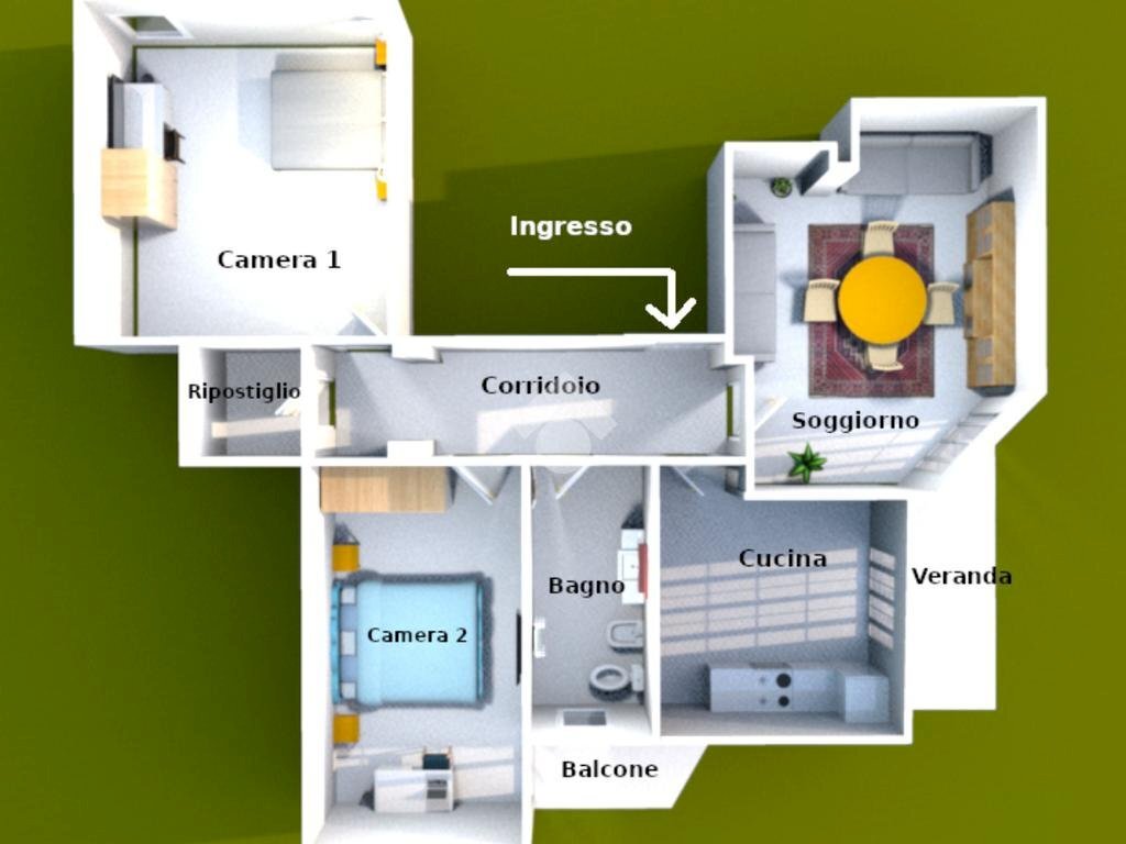 Appartamento Via Domenico Chiodo, Genova (zona Castelletto) - foto 2