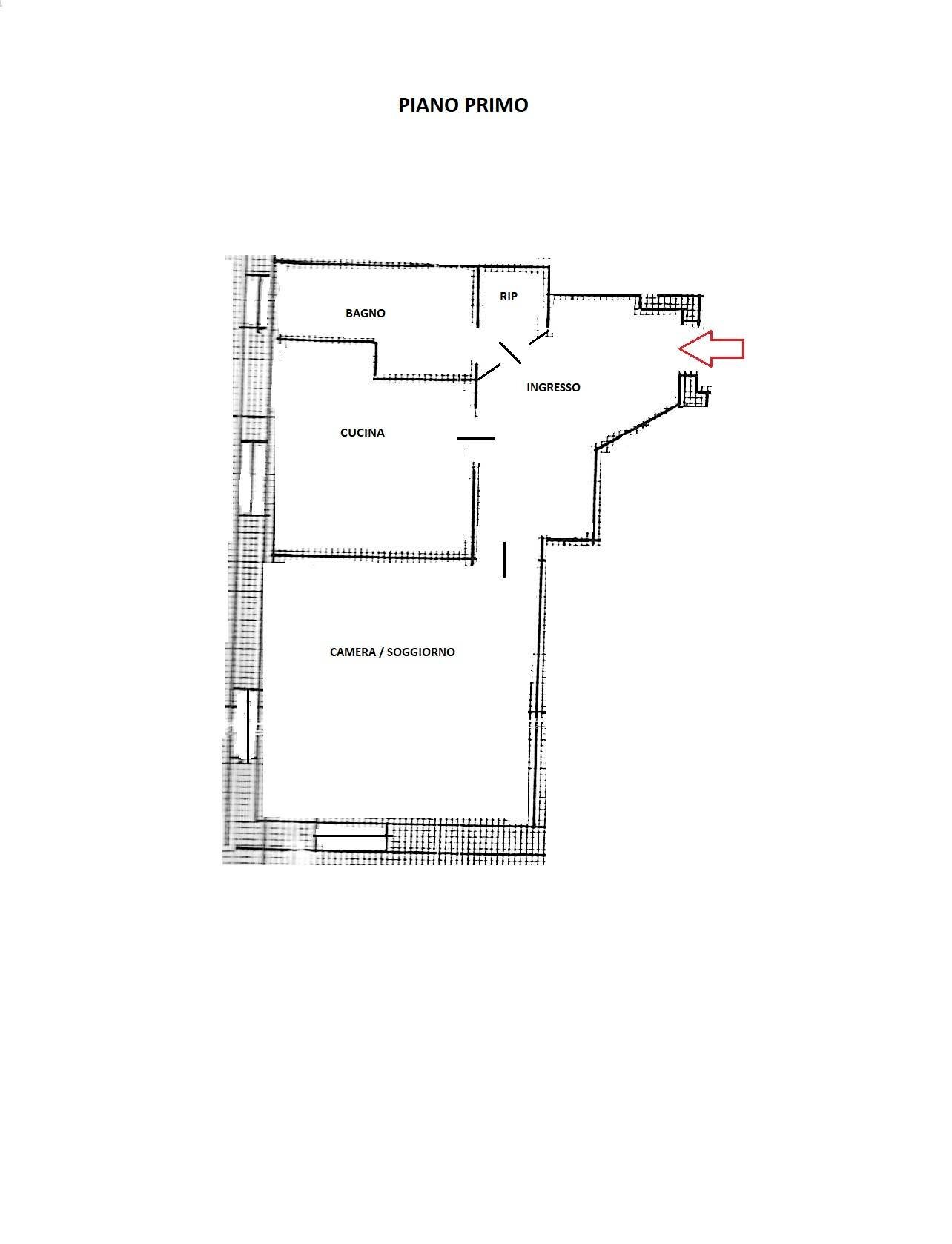 Foto 23 - Appartamento Via Eugenio Vaina
 
12, Milano - planimetria 1