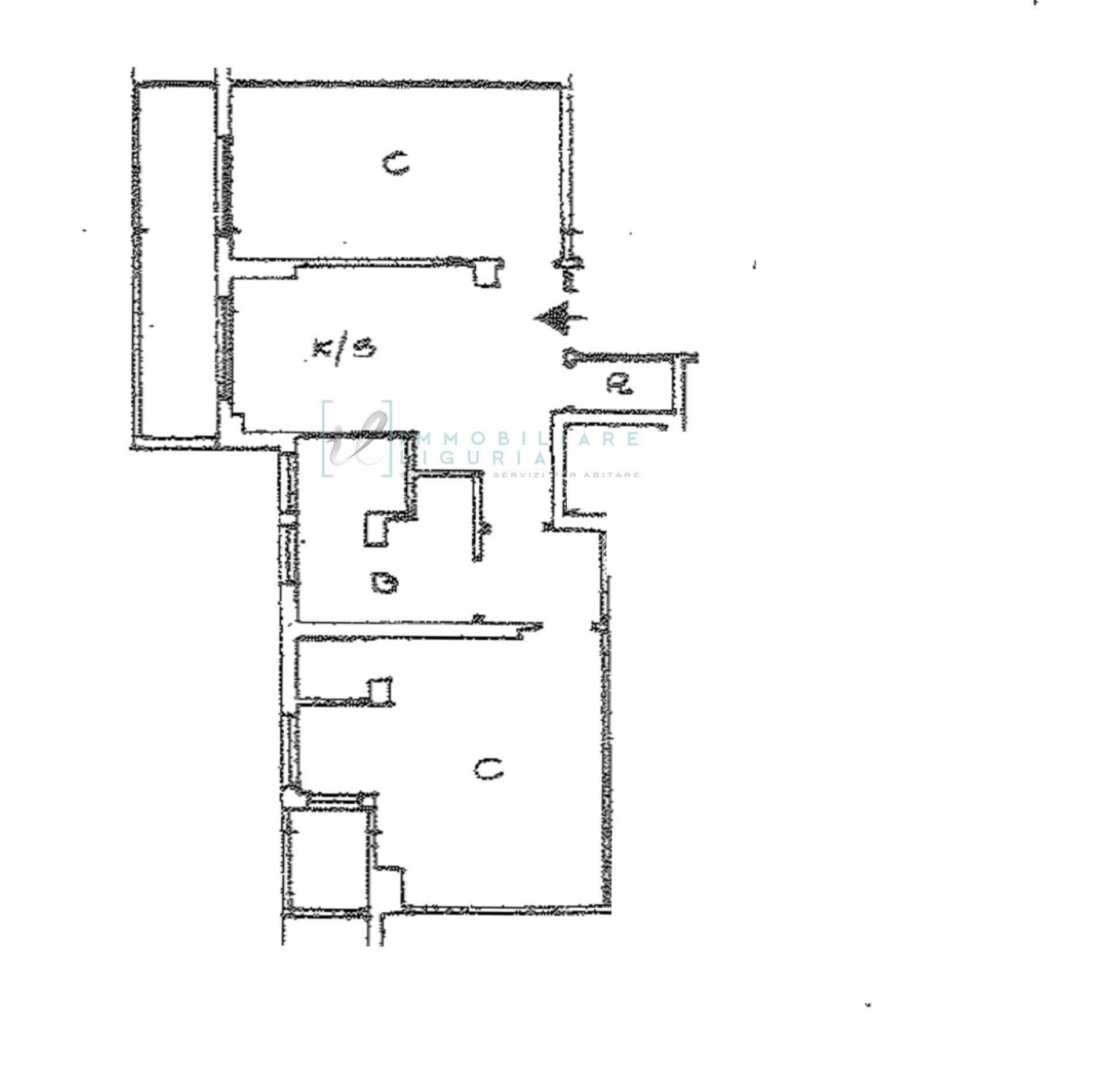 Foto 23 - Trilocale Strada Vicinale del Molino, Albenga - planimetria 1