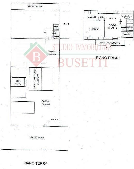 Foto 53 - Appartamento via Novara, Busto Arsizio - planimetria 1