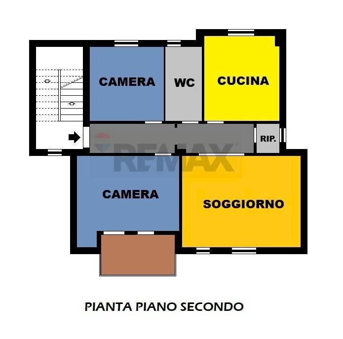 Pianta 2D - Appartamento Via Pirandello
 
2, Campo di Giove - planimetria 1