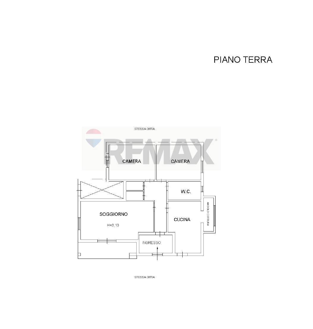 Pianta 2D - Semi-detached house VIA RESUTTANO
 
6, Siracusa - floor plans 1