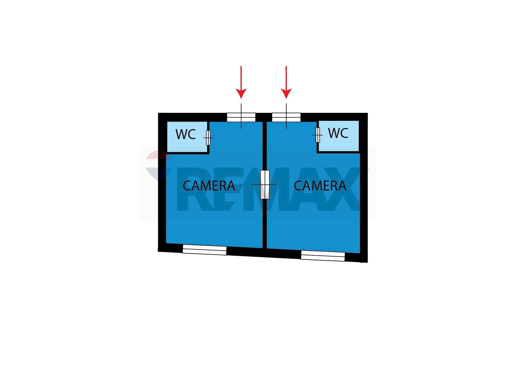 Pianta 2D - Monolocale via Pasitea
 
344, Positano - planimetria 1