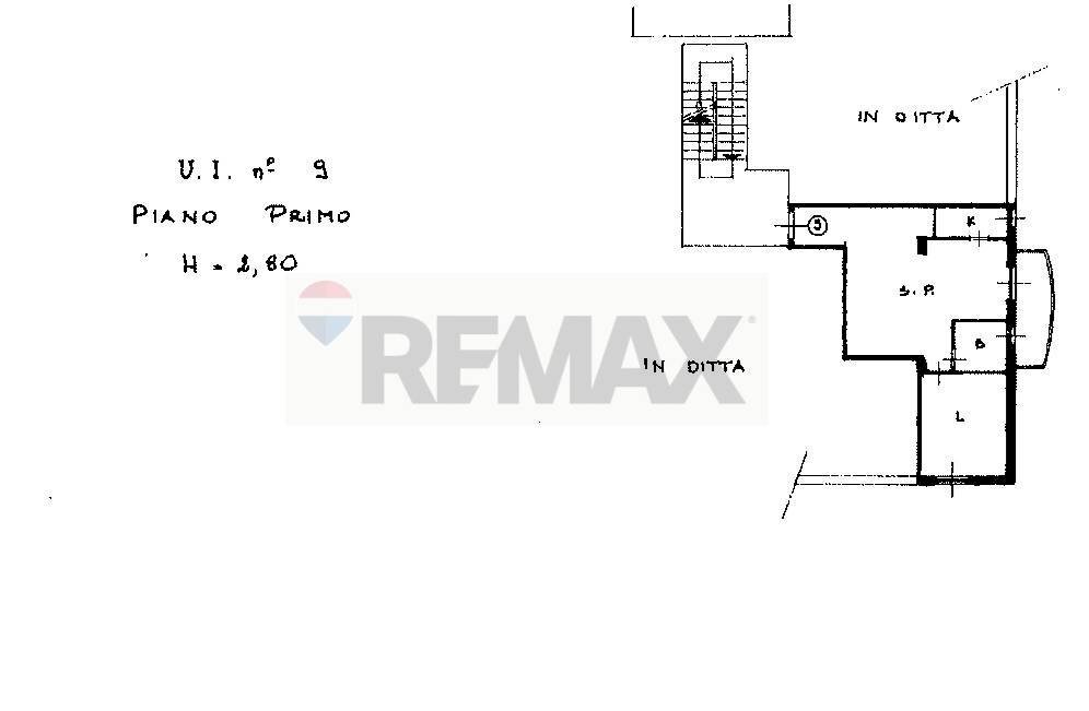 Pianta 2D - Bilocale Generale C. A. dalla Chiesa
 
28, Vieste - planimetria 1