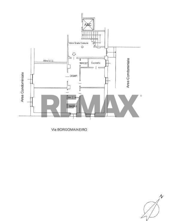 Pianta 2D - Trilocale VIA LUIGI BORGOMAINERIO
 
30, Milano - planimetria 1