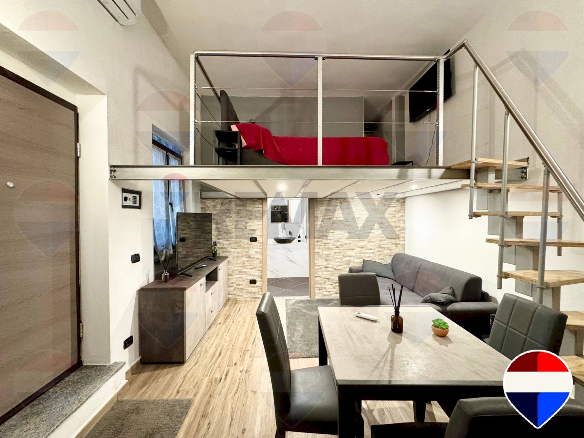 Sala da pranzo - Loft Via Melchiorre Delfico
 
26/A, Milano - foto 2