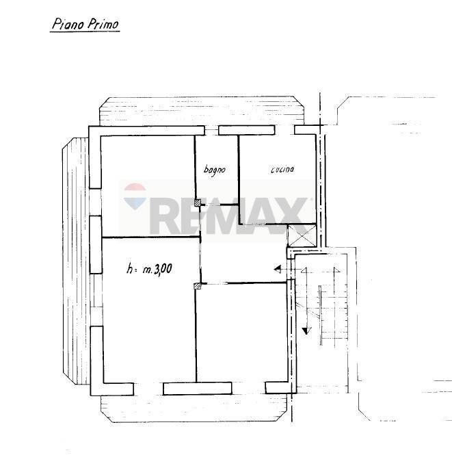 Pianta 2D - Three-room apartment Via Trincea delle Frasche, Fiumicino - floor plans 1