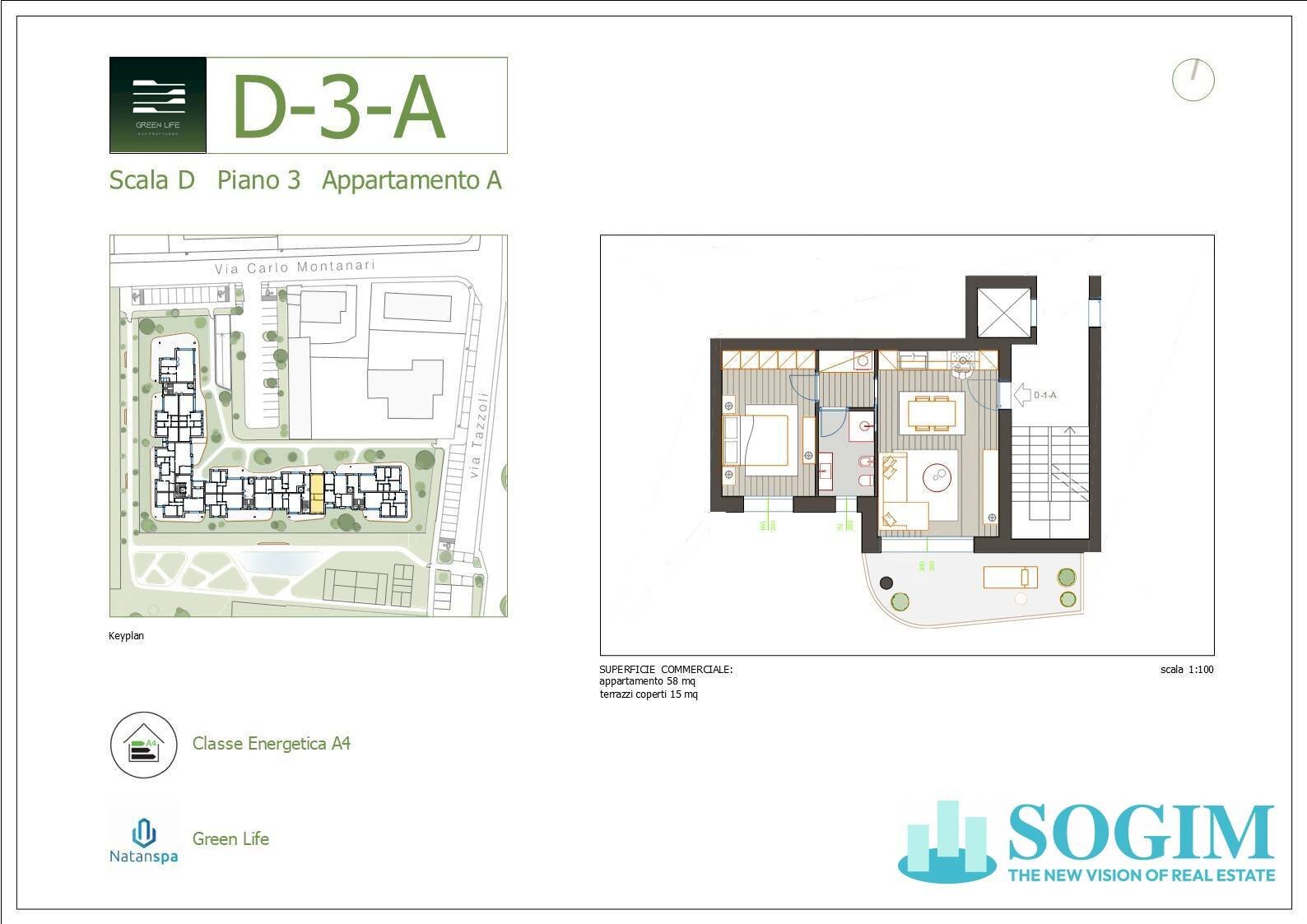 Foto 10 - Bilocale via Tazzoli
 
15, Monza - planimetria 1
