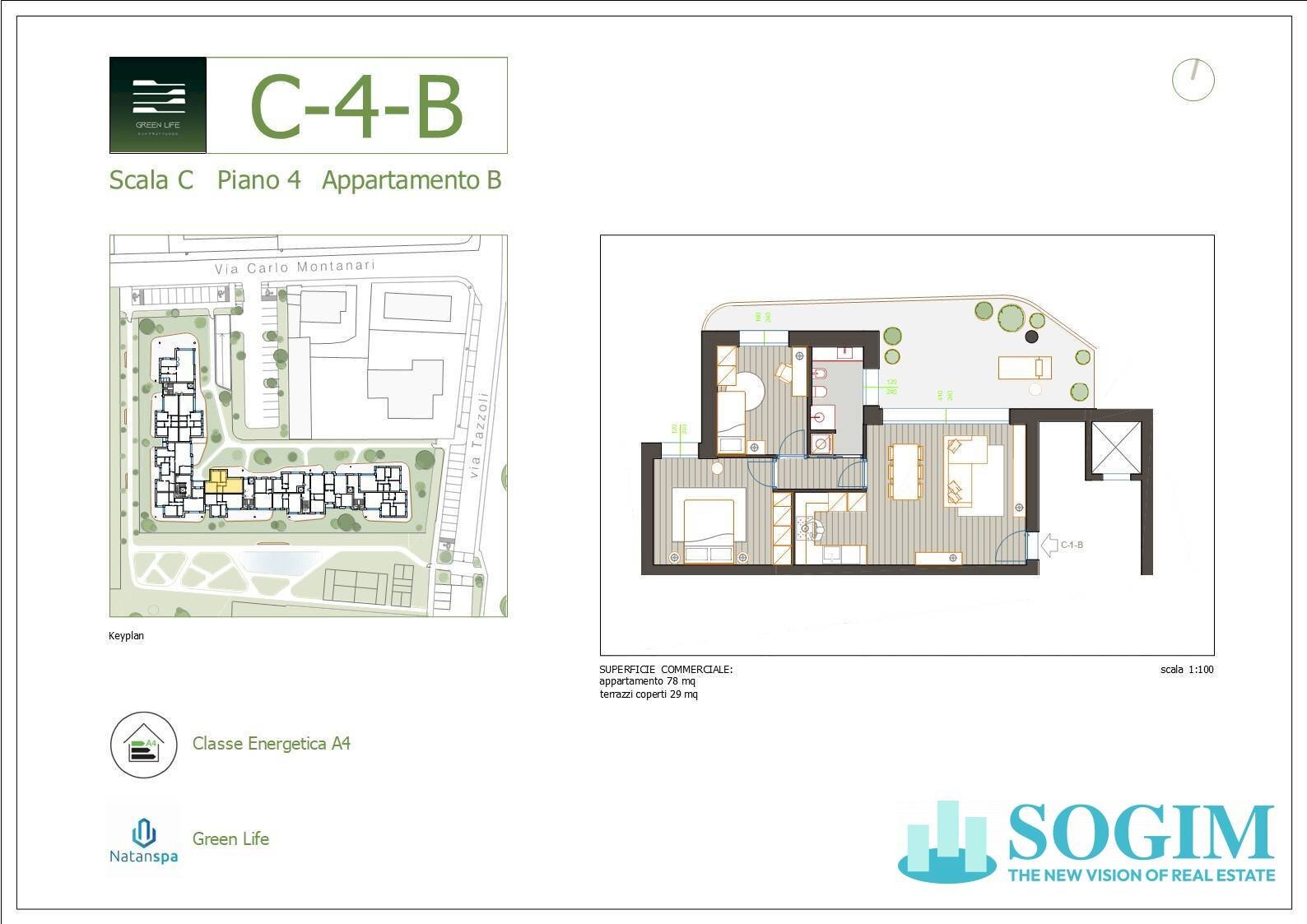 Foto 10 - Trilocale via Tazzoli
 
15, Monza - planimetria 1