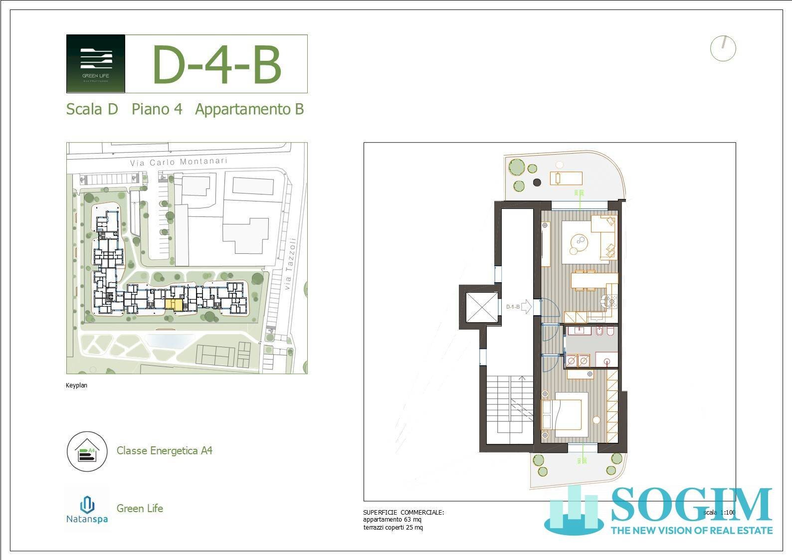 Foto 10 - Bilocale via Tazzoli
 
15, Monza - planimetria 1