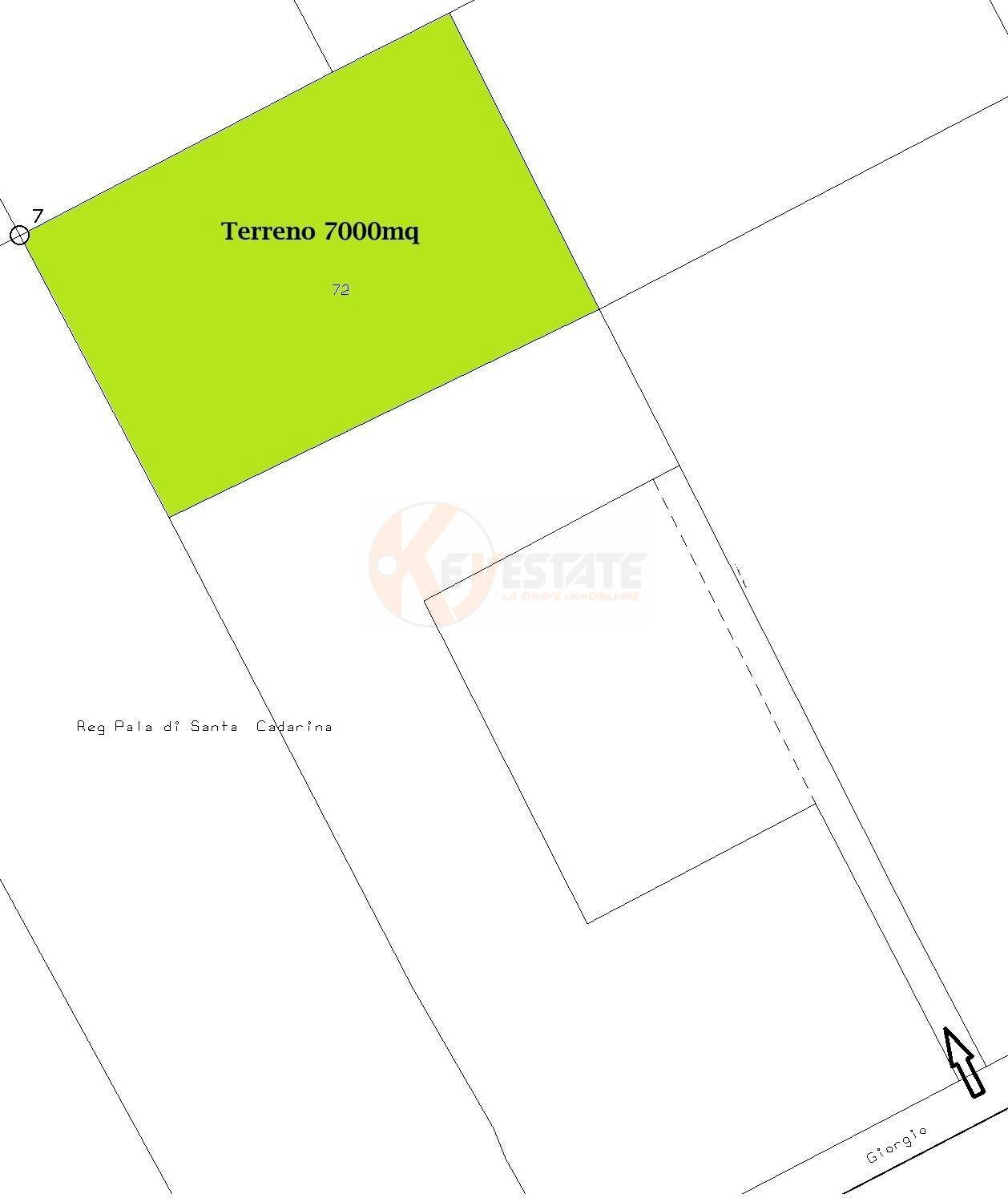 Foto 20 - Agricultural land Caniga, Prato Comunale, Sassari - floor plans 1