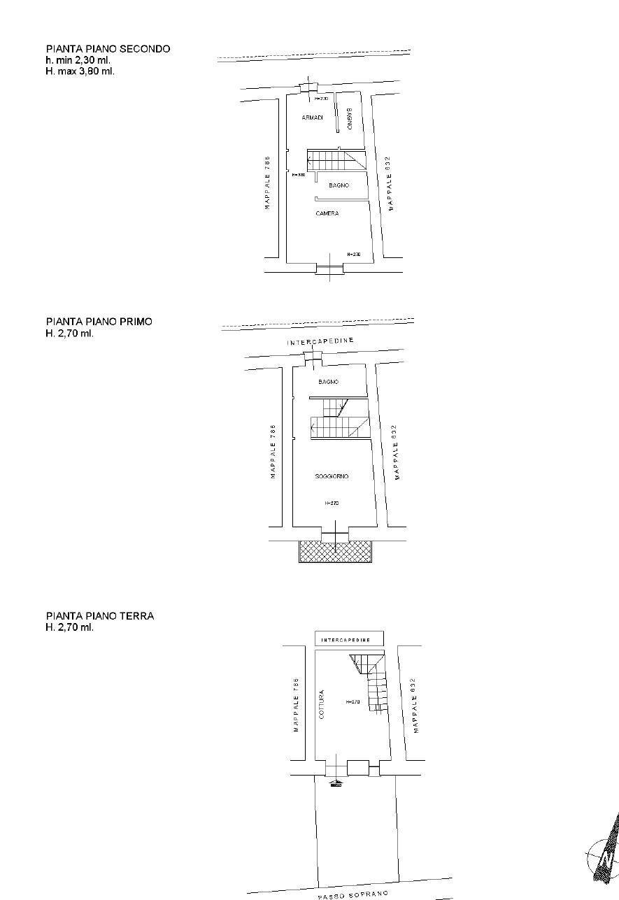 Foto 14 - Villa a Schiera passo soprano, Avegno - planimetria 1