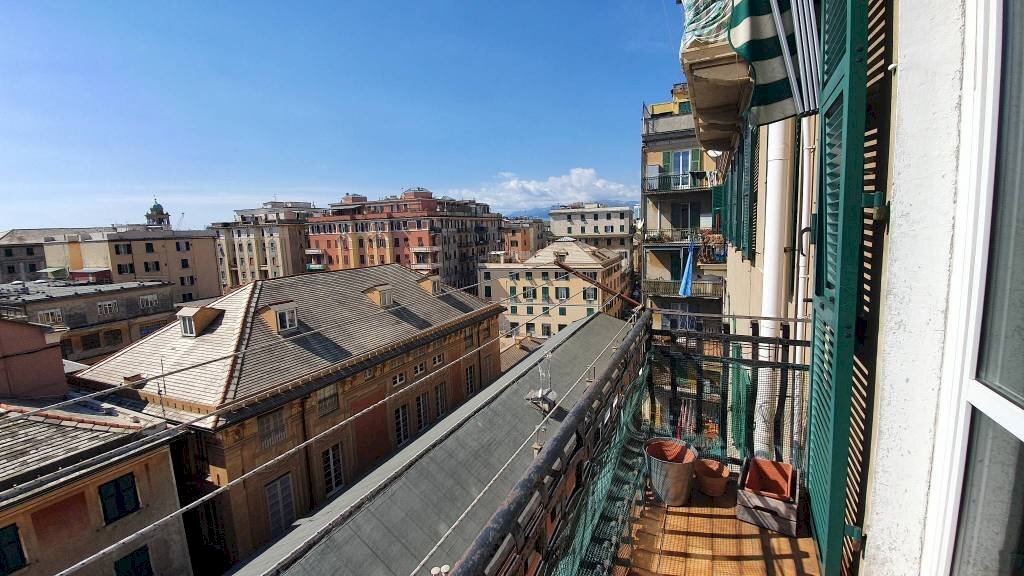 Balcone - Trilocale via Antonio Cantore, 30, Genova (zona Sampierdarena) - foto 2