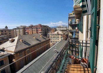 Balcone - Trilocale via Antonio Cantore, 30, Genova (zona Sampierdarena) - foto 2